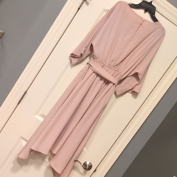 Prologue Dresses & Skirts - Prologue‎ Blush Long Sleeve Dress